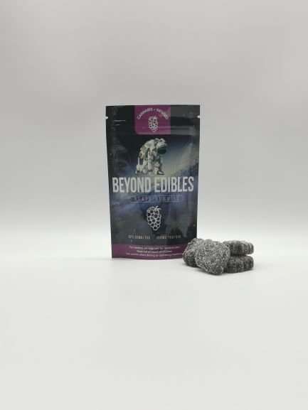 Beyond Edibles grape gummies