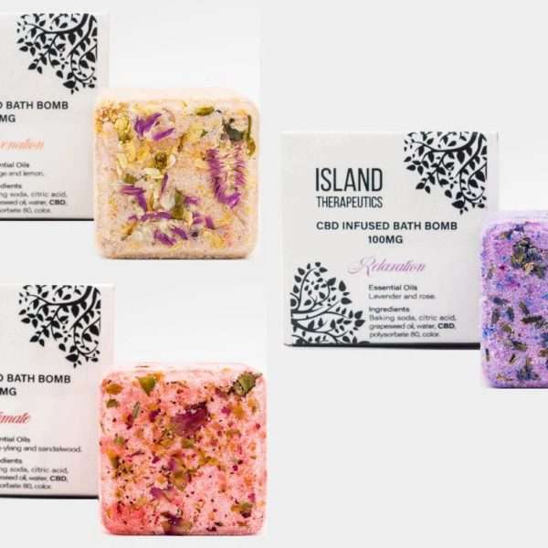 I.T. – CBD Bath Bombs Intimate Blend (100mg CBD)